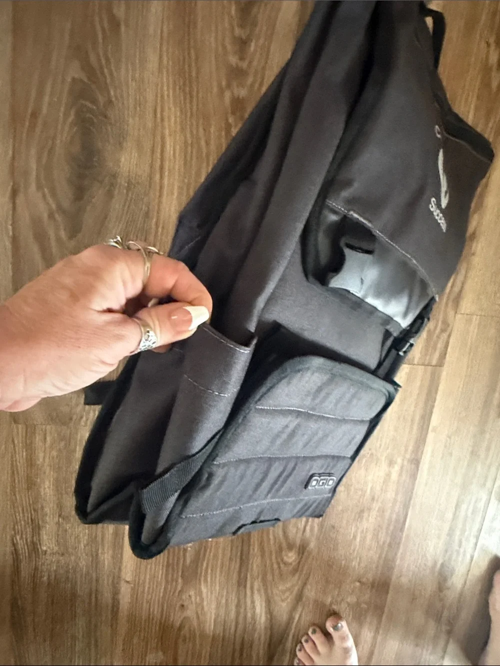 OGIO Black Backpack with Customer Success Logo